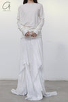 Marc le bihan round neck T -shirt 2897 white